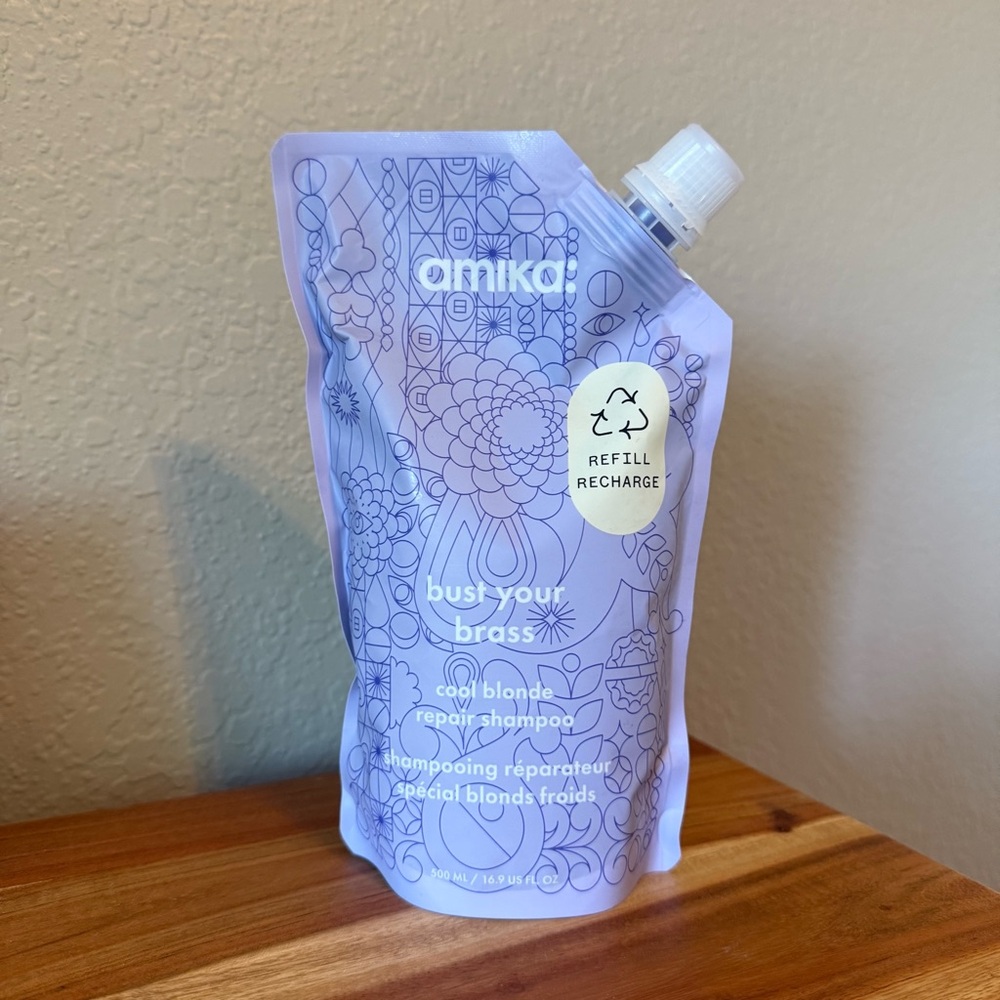 Amika Bust Your Brass Shampoo Refill